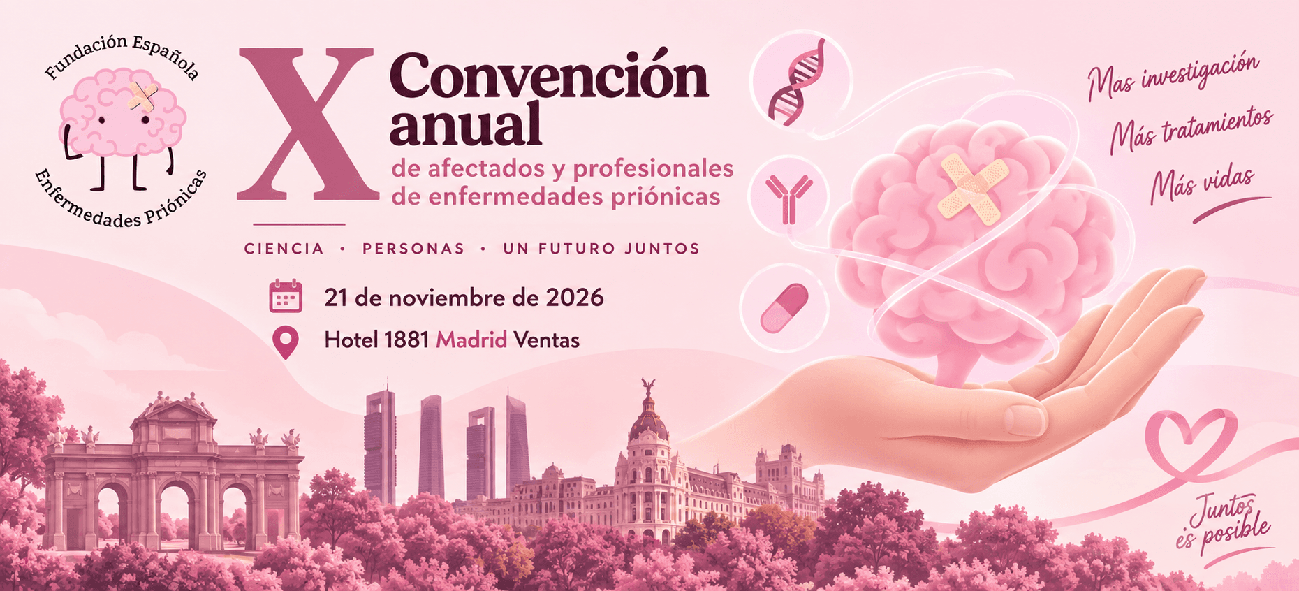 X Convención anual de afectados y profesionales de enfermedades priónicas